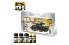 Fury Sherman Limited Edition Paint Set 